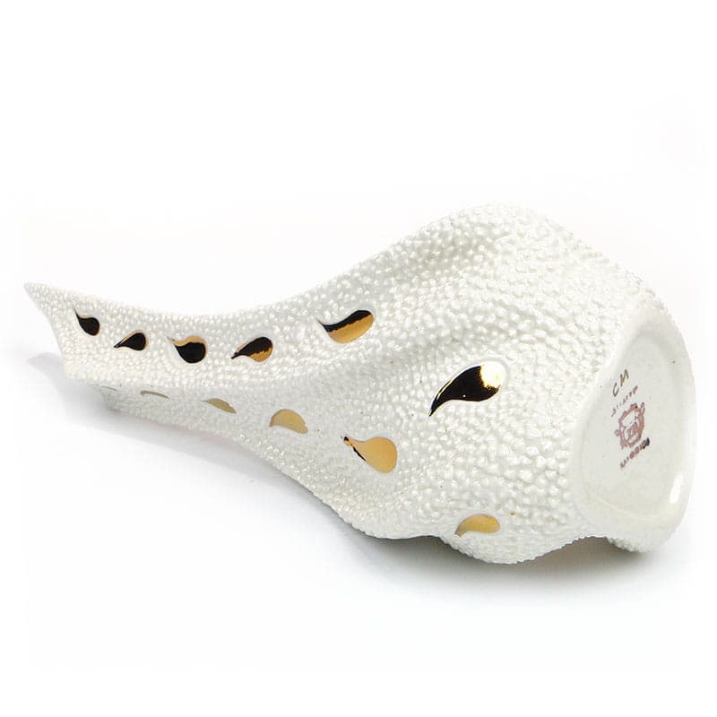 Wazon Kropla, porcelana biała, Steatyt Katowice, Polska, lata 60. - 194657