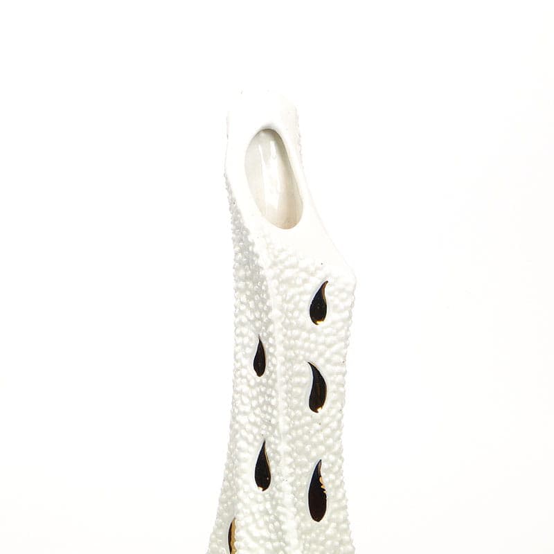 Wazon Kropla, porcelana biała, Steatyt Katowice, Polska, lata 60. - 194653