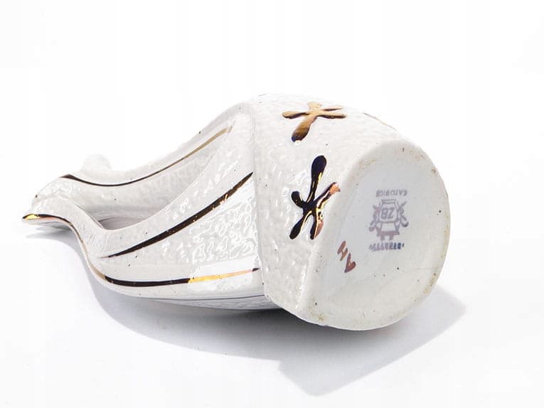 Jug Kogucik Pop Art, white, porcelain, Steatyt, Poland, 1960s. - 194716