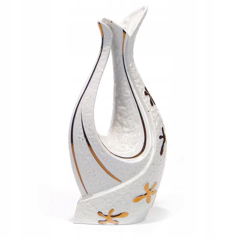 Jug Kogucik Pop Art, white, porcelain, Steatyt, Poland, 1960s. - 194709