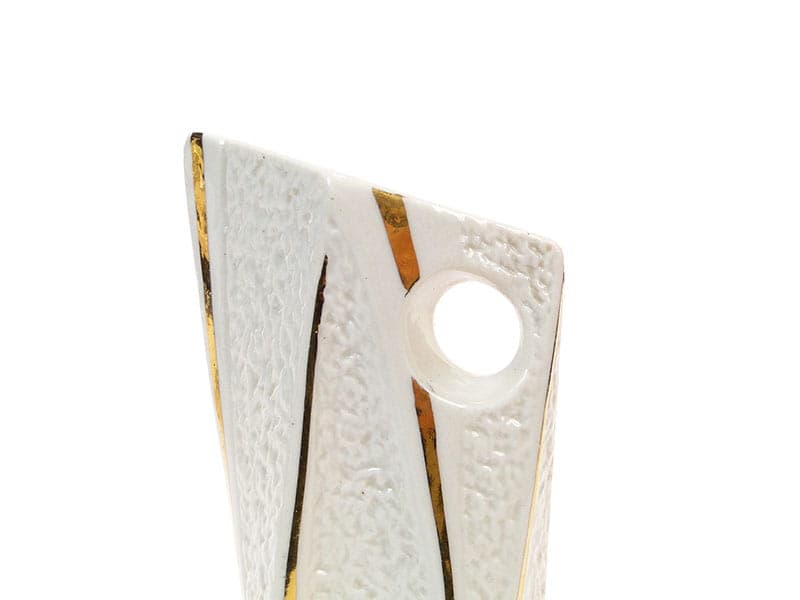 Wazon, ivory white porcelana, Polska, lata 60. - 194746