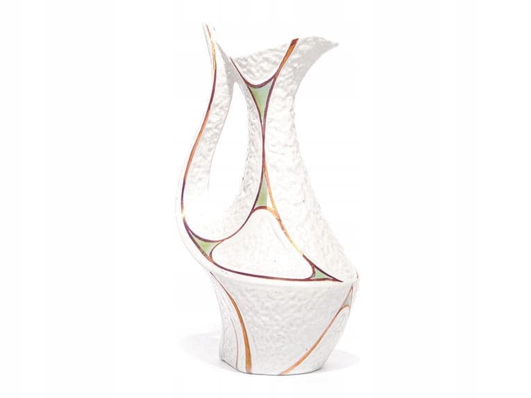 Wazon, ivory white porcelana, Steatyt, Polska, lata 60. - 194824