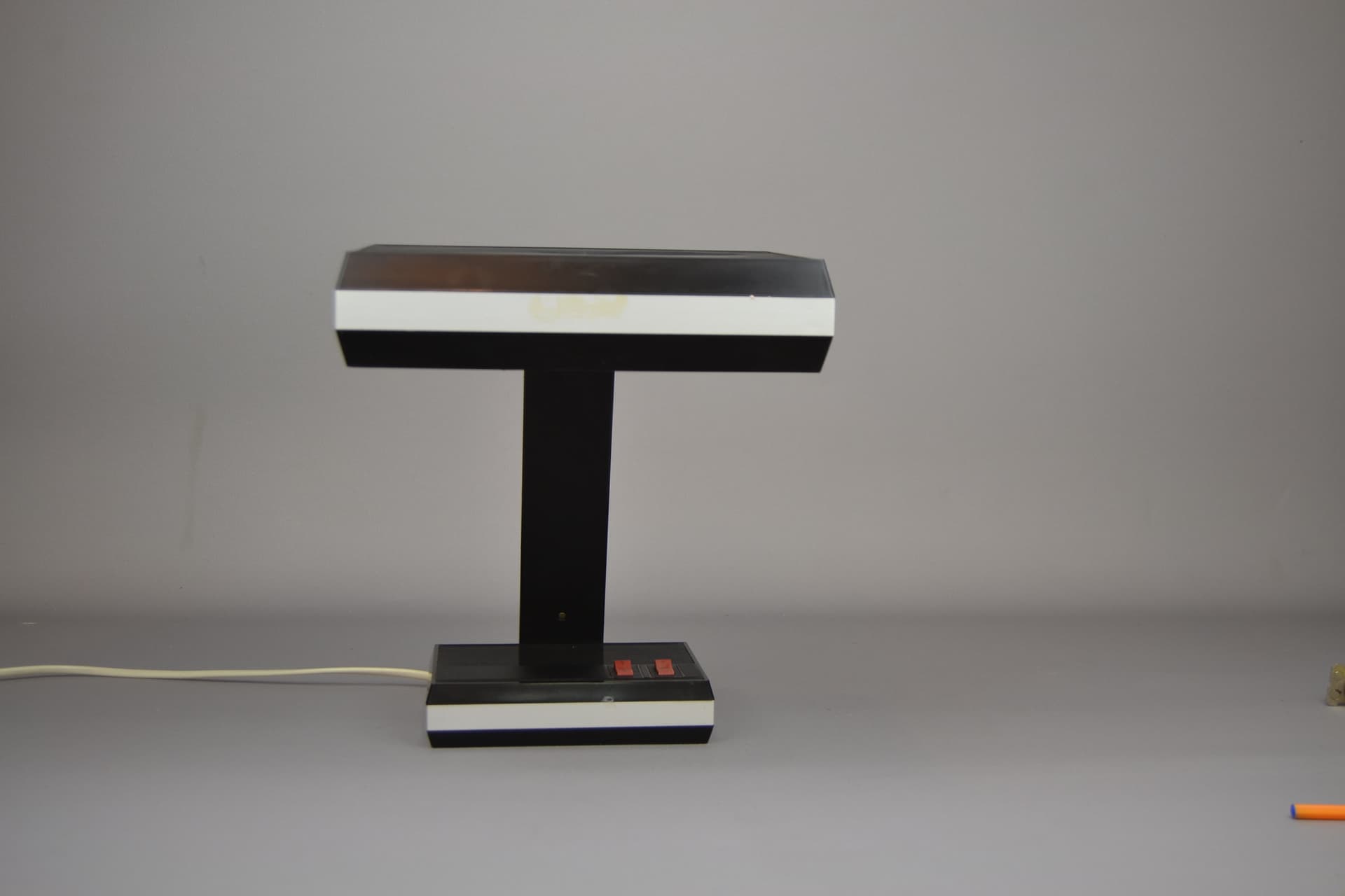 Lampa biurkowa Space Age, multikolor, plastik, Polam, Polska, lata 60. - 194929