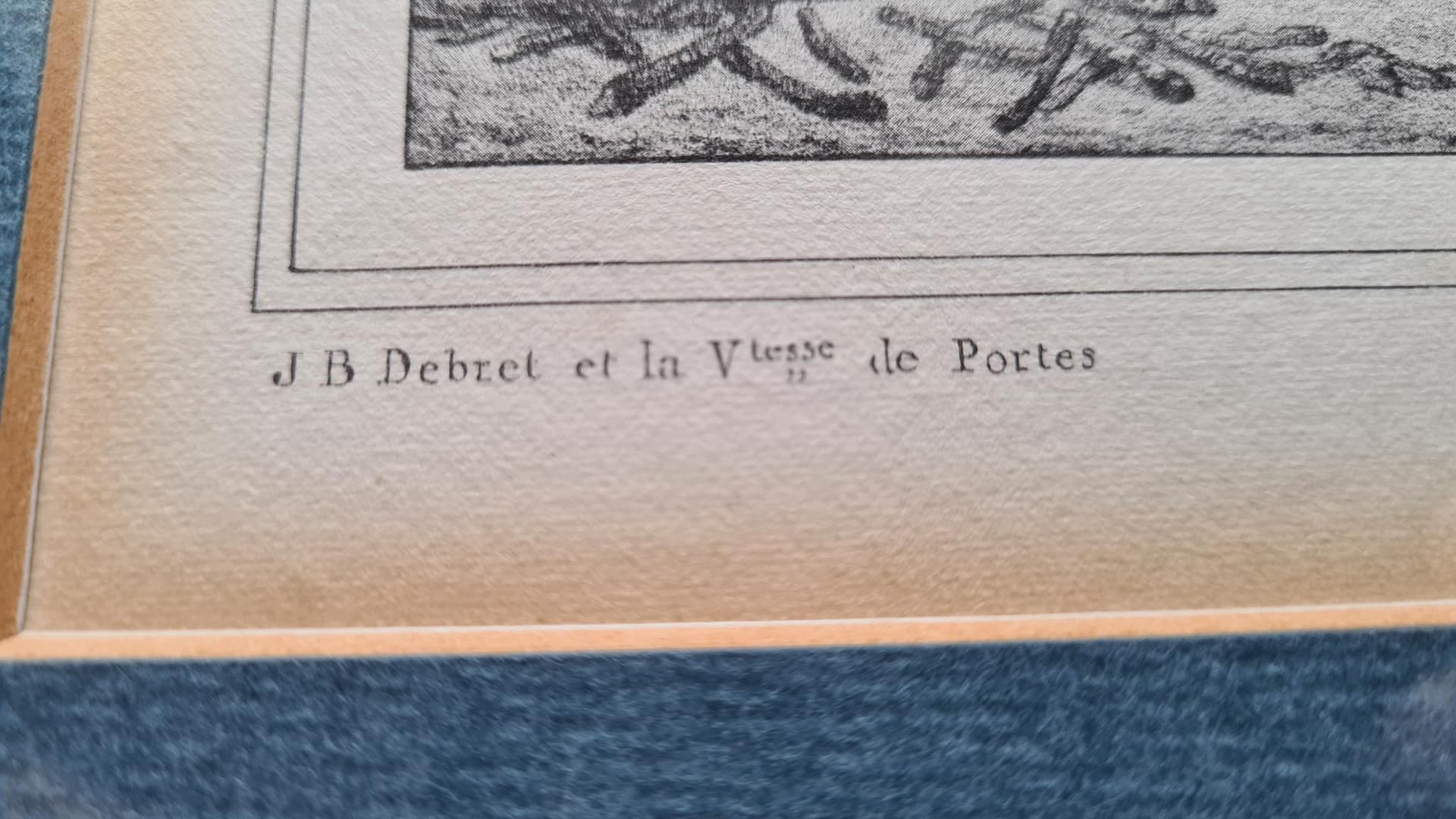 Para litografii, czarno-białe, papier, aut. J.-B. Debret, Francja, XIX w. - 195055