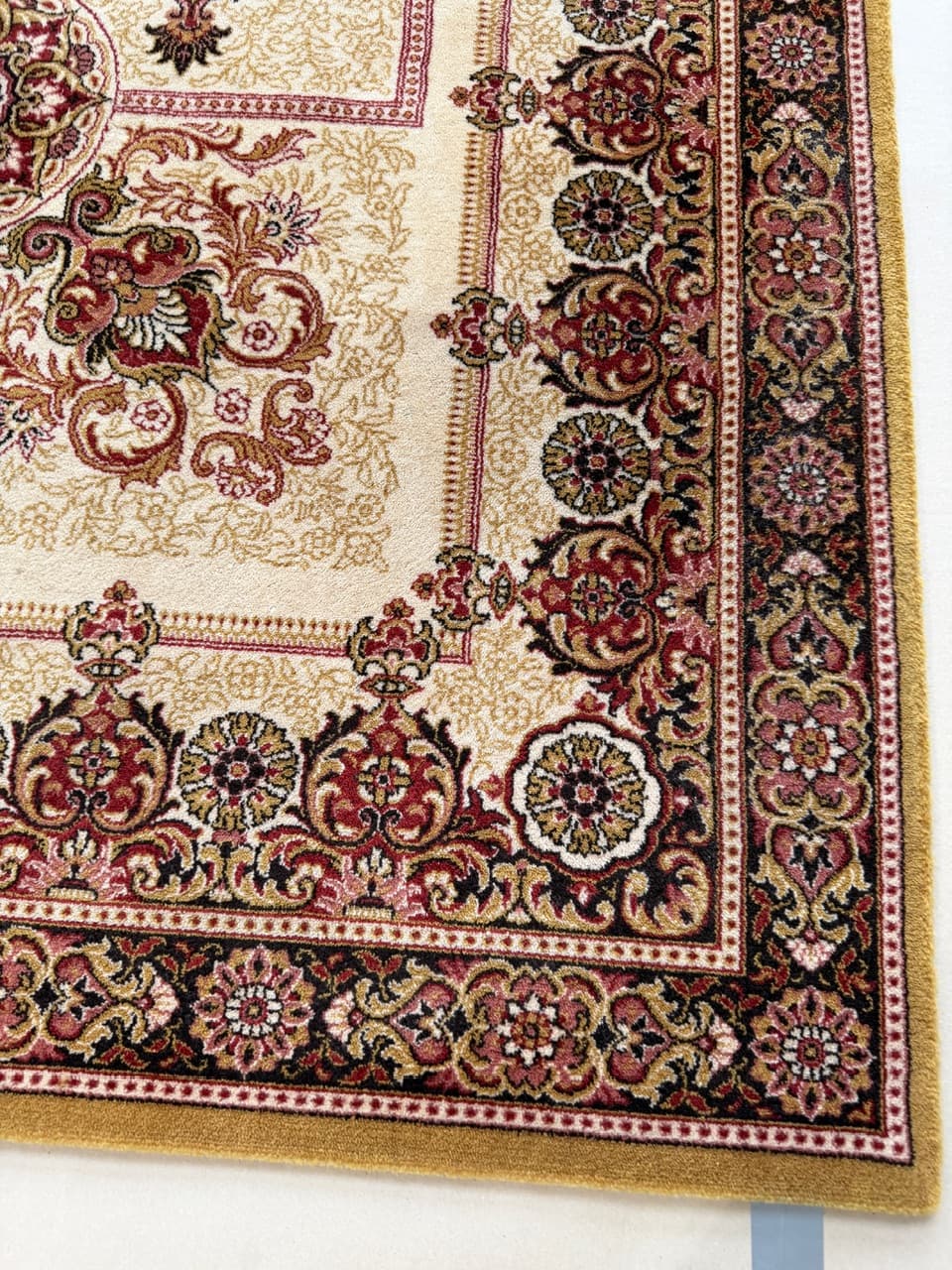 Dywan Sikkim, 350x250 cm, beżowy, wełna, Niemcy, lata 90. - 195104