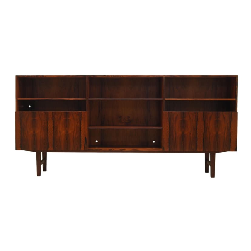 Biblioteczka, palisander brązowy, proj. I. Kofod-Larsen, Dania, lata 70.