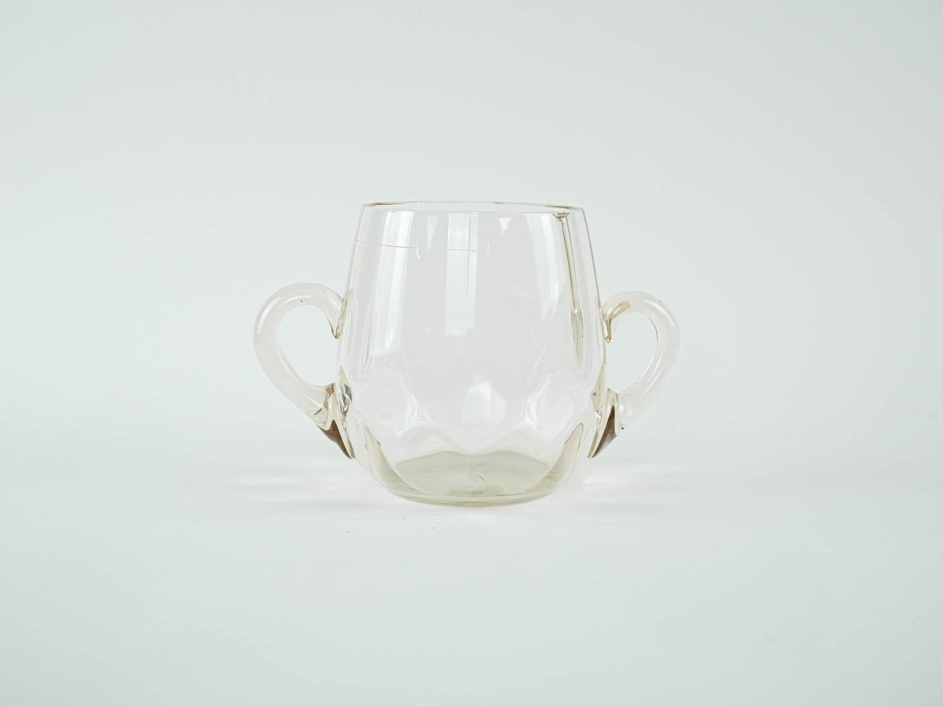 Ice bucket, transparent glass, Italy, 1970s. - 195456