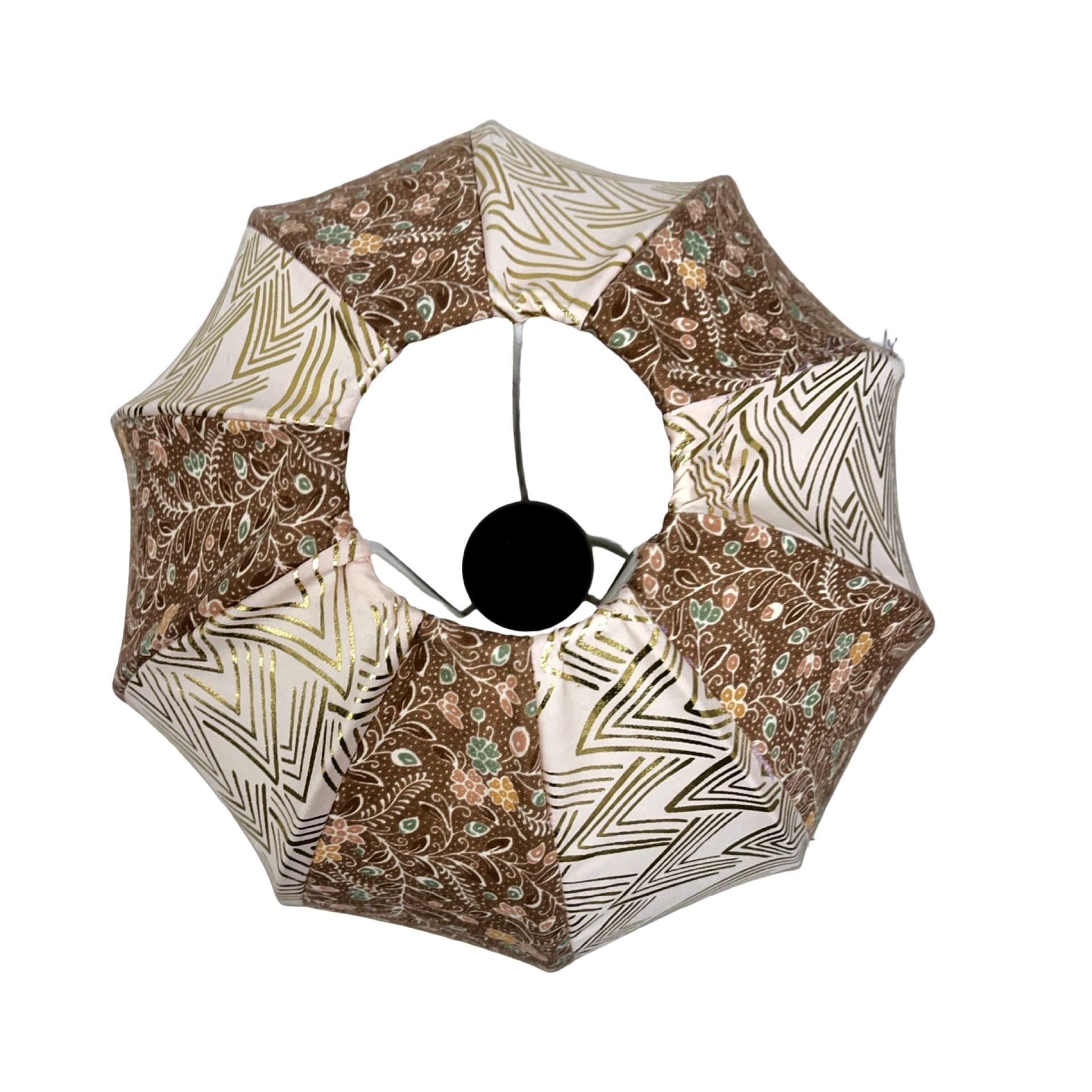 Lampa stołowa, alabaster beżowy, tkanina beżowa, Włochy, lata 60. - 195498