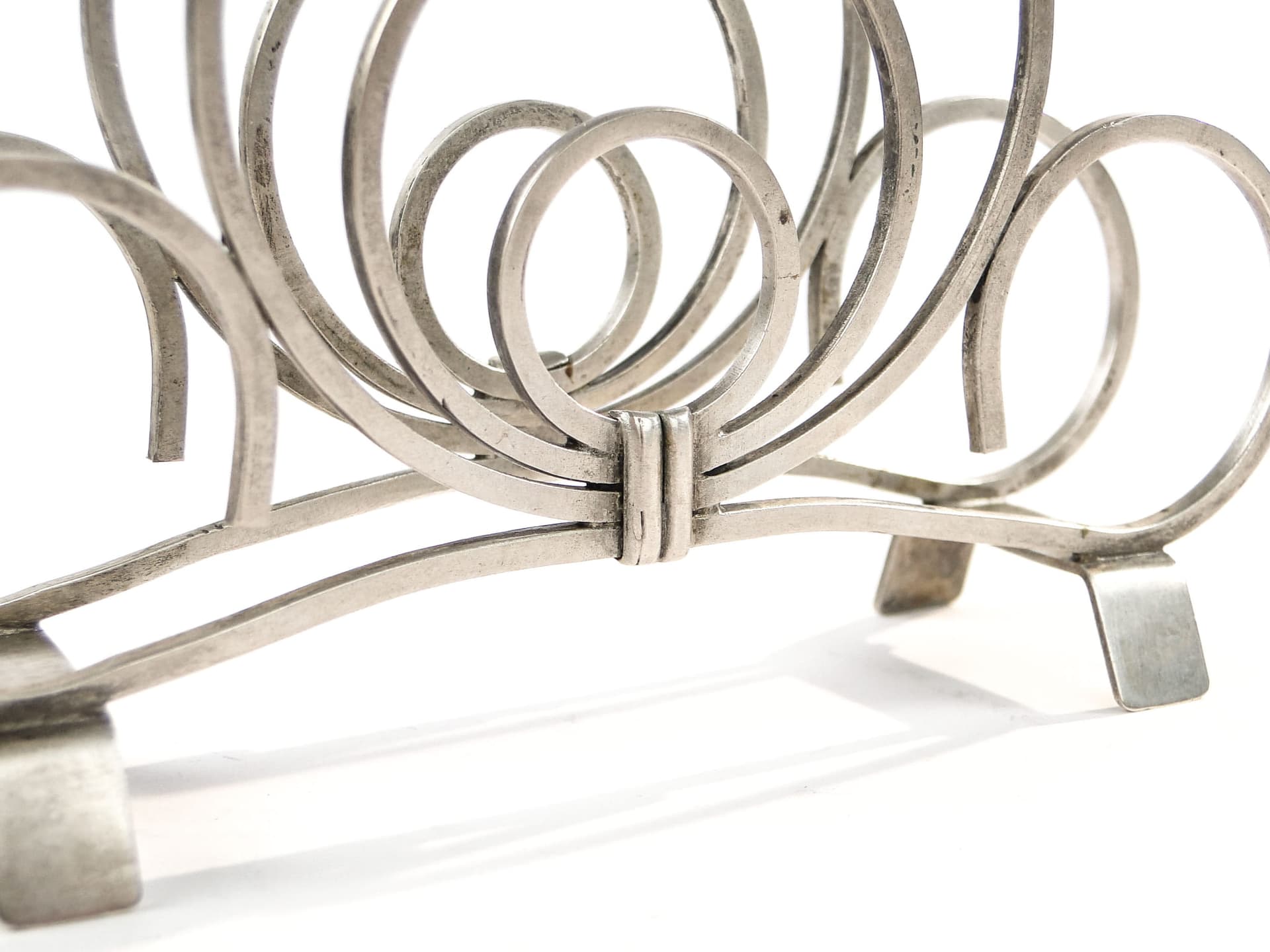 Serwetnik Art Deco, srebro, Polska, lata 20. - 195691