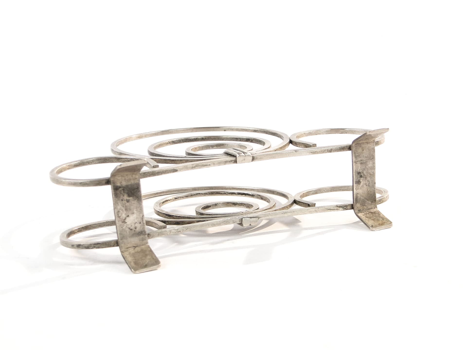 Serwetnik Art Deco, srebro, Polska, lata 20. - 195688