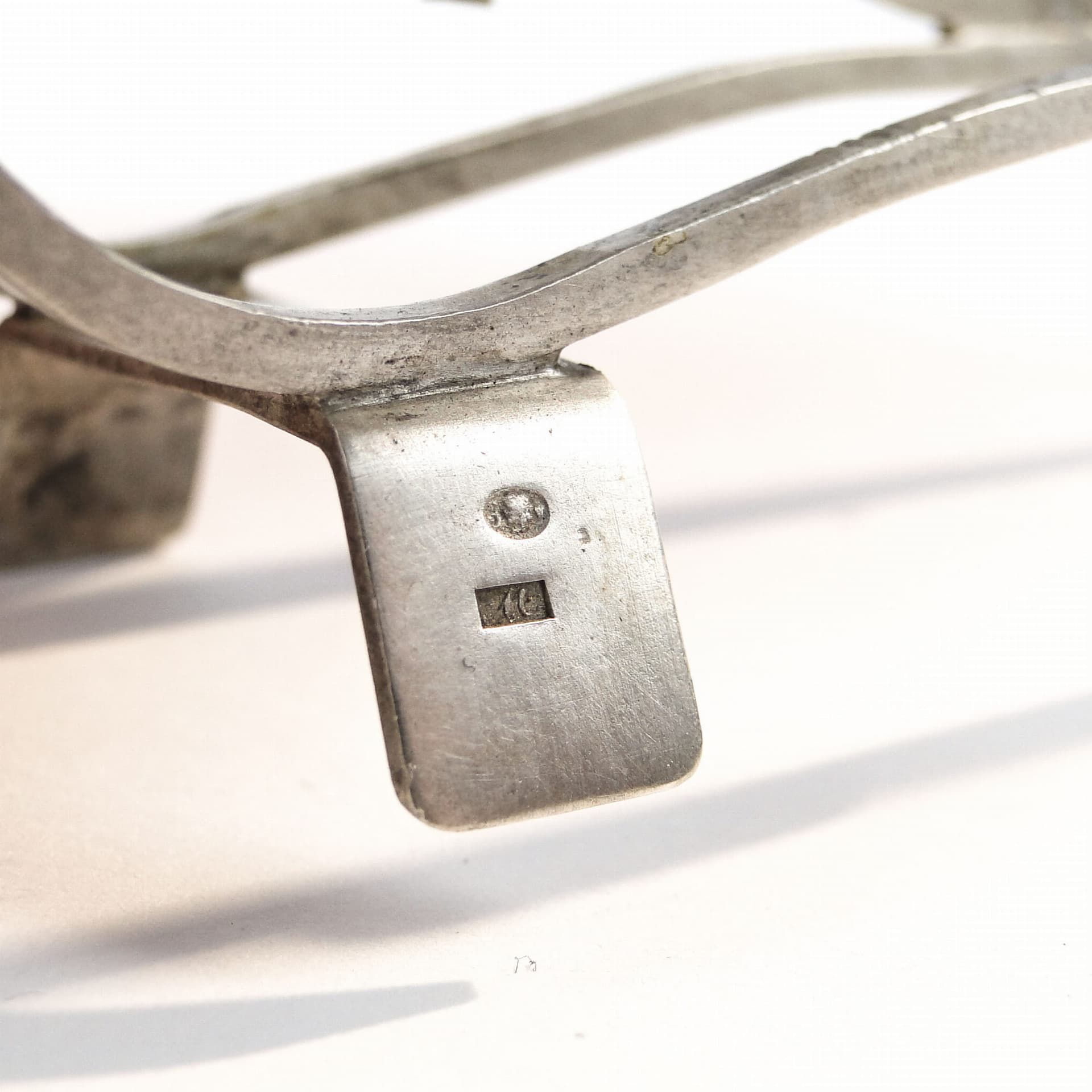 Serwetnik Art Deco, srebro, Polska, lata 20. - 195694