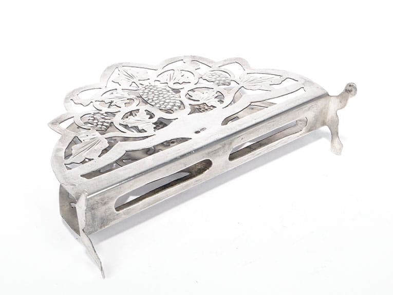 Serwetnik Art Deco, srebro, Polska, lata 20. - 195735