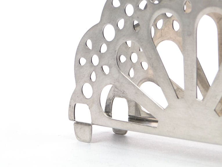 Serwetnik Art Deco, srebro, Polska, lata 40. - 195757