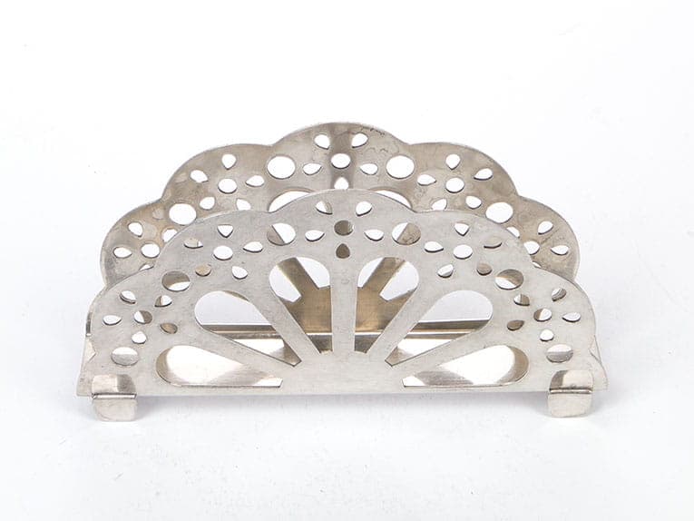 Serwetnik Art Deco, srebro, Polska, lata 40. - 195754