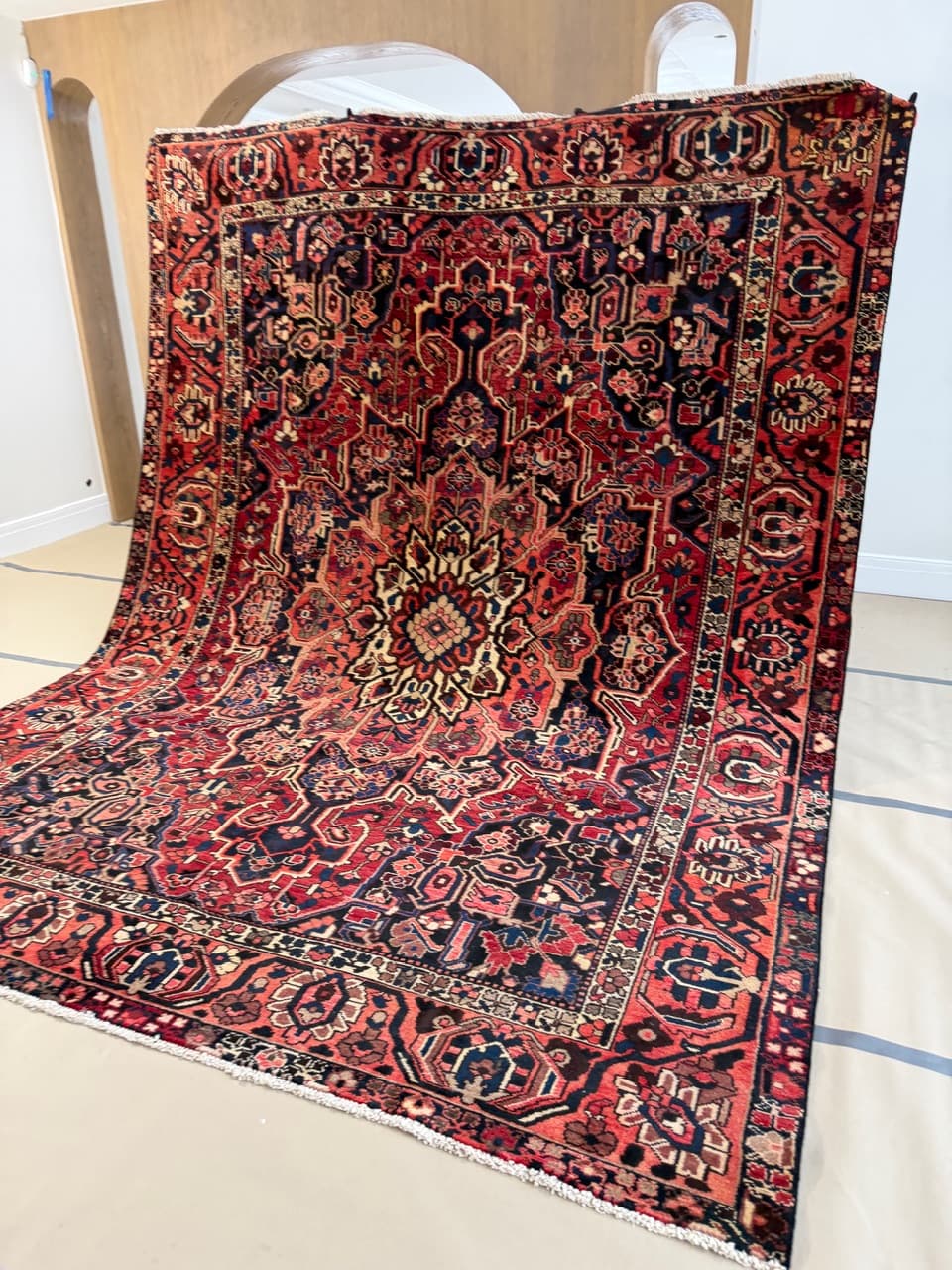 Rug Bahtiari Hamadan, 385x300 cm, multicolor wool, Iran - 195767