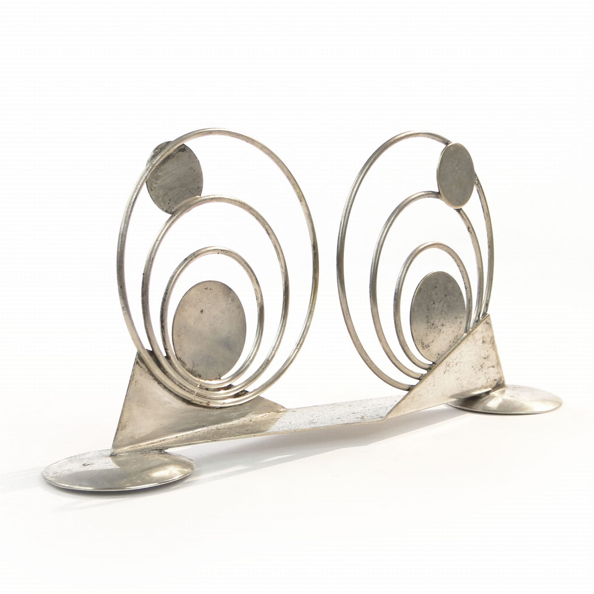 Serwetnik Art Deco, stal srebrny, WMF, Niemcy, lata 30. - 195778