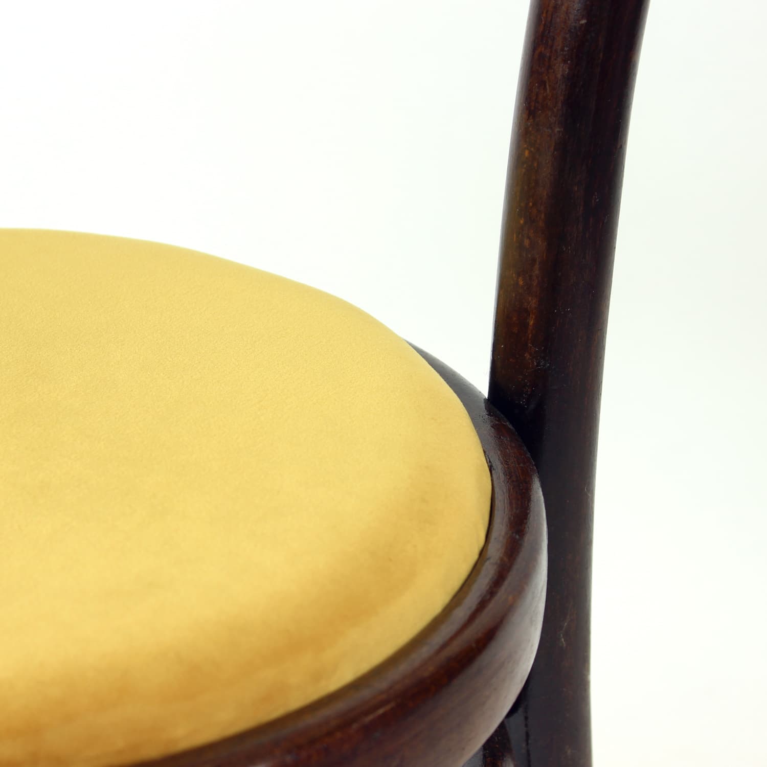 Krzesło gięte, Thonet, dąb brązowy ciemny, Czechosłowacja, lata 40. - 195791