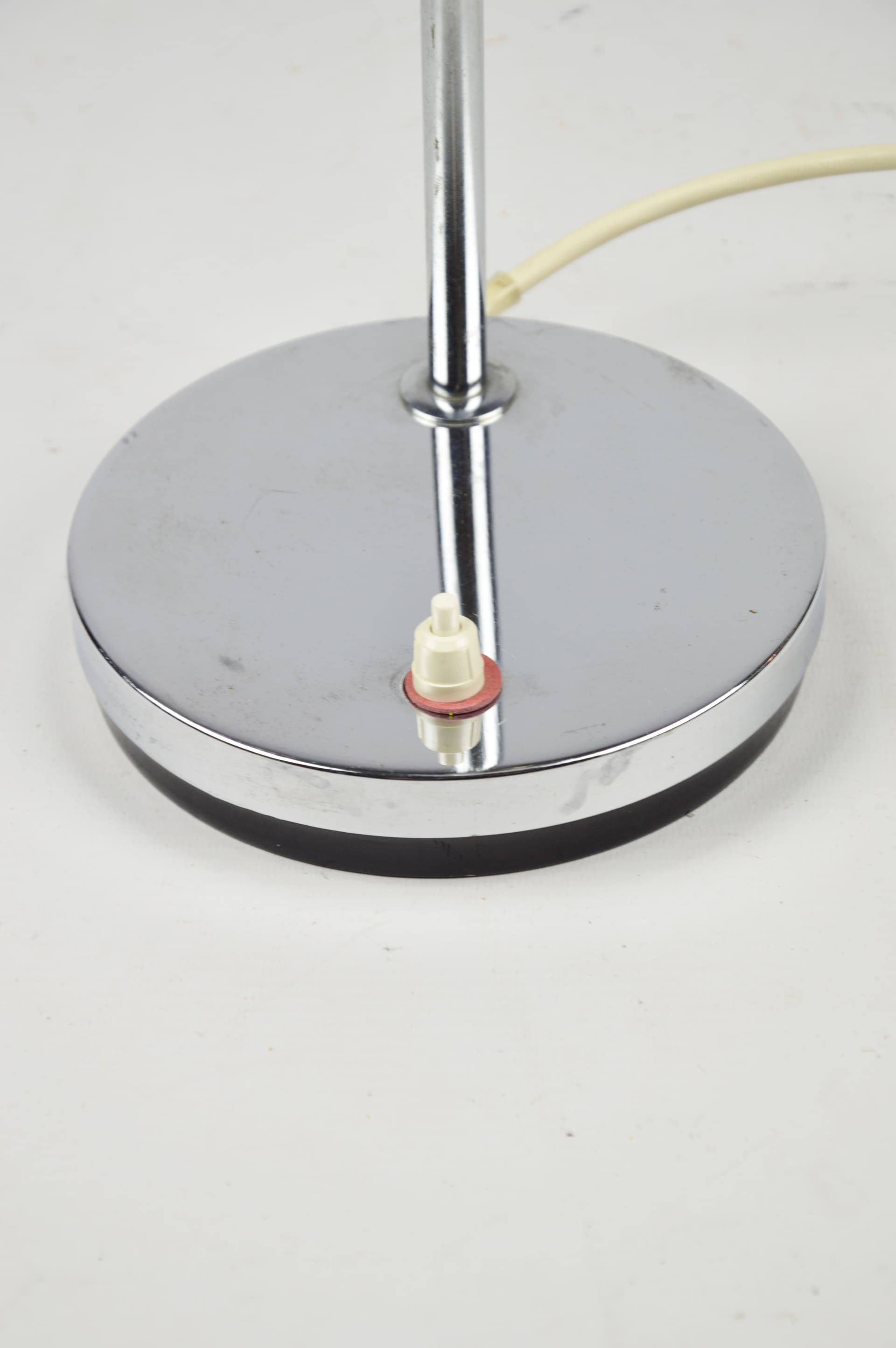 Lampka biurkowa Space Age, chrom srebrny, metal, lata 80. - 196001