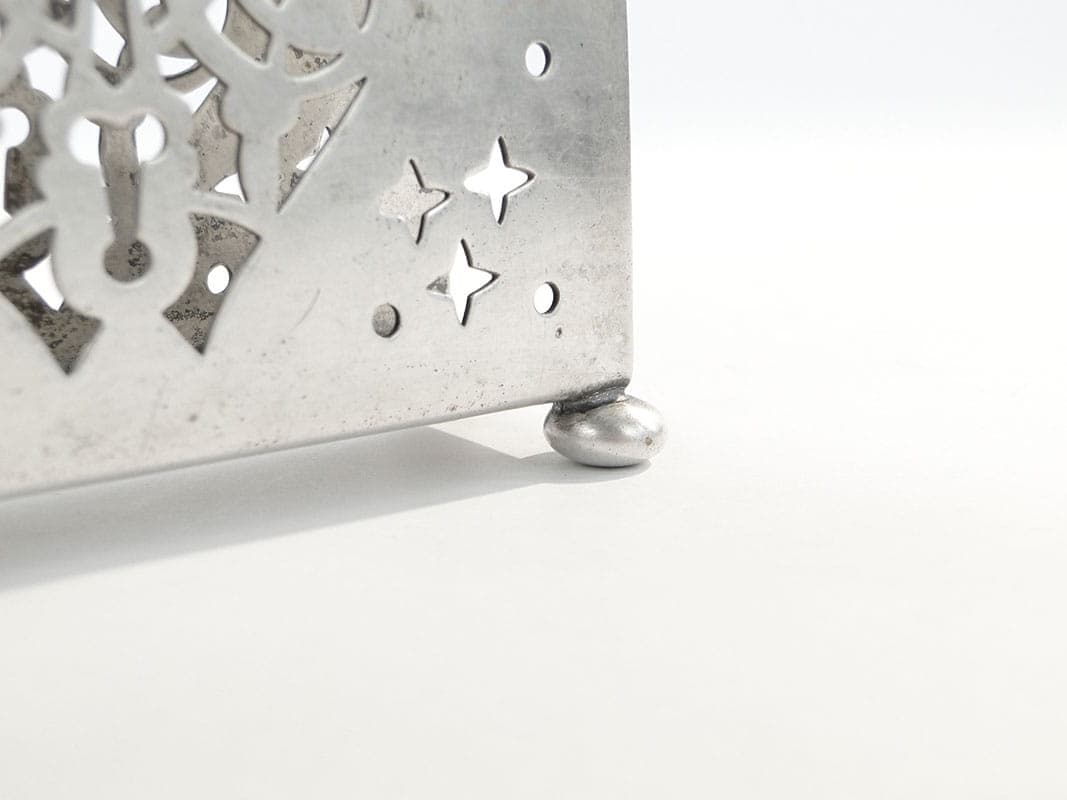 Napkin holder, silver-plated brass, WMF, Germany, 1920s - 196105