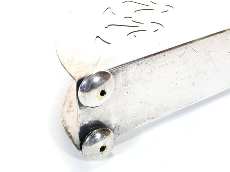 Napkin Holder Art Nouveau, silver brass, Sweden, 1930s - 196116