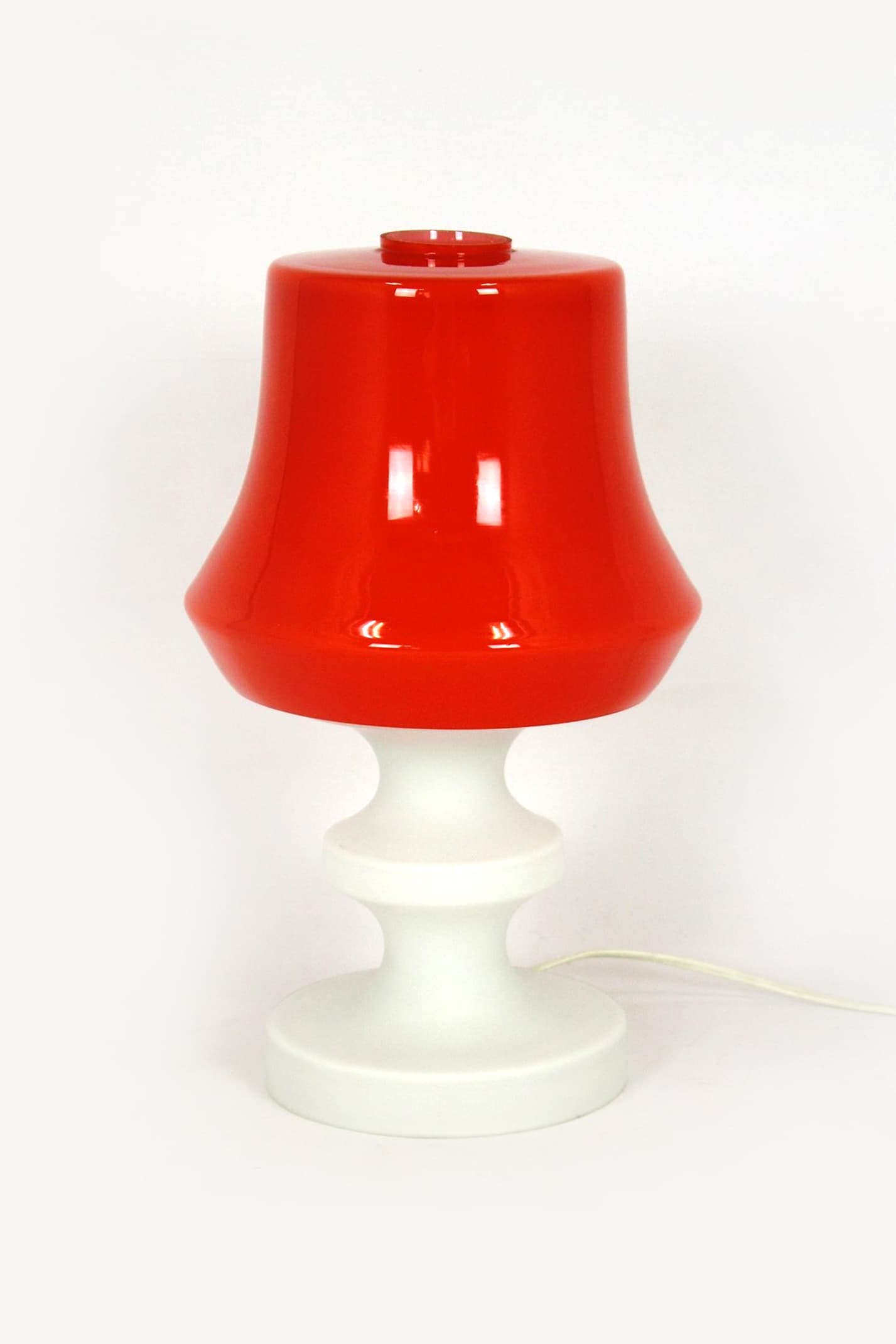Lampa stołowa, mid-century modern, multikolor, szkło, Osvětlovací Sklo, Czechosłowacja, lata 70. - 196152