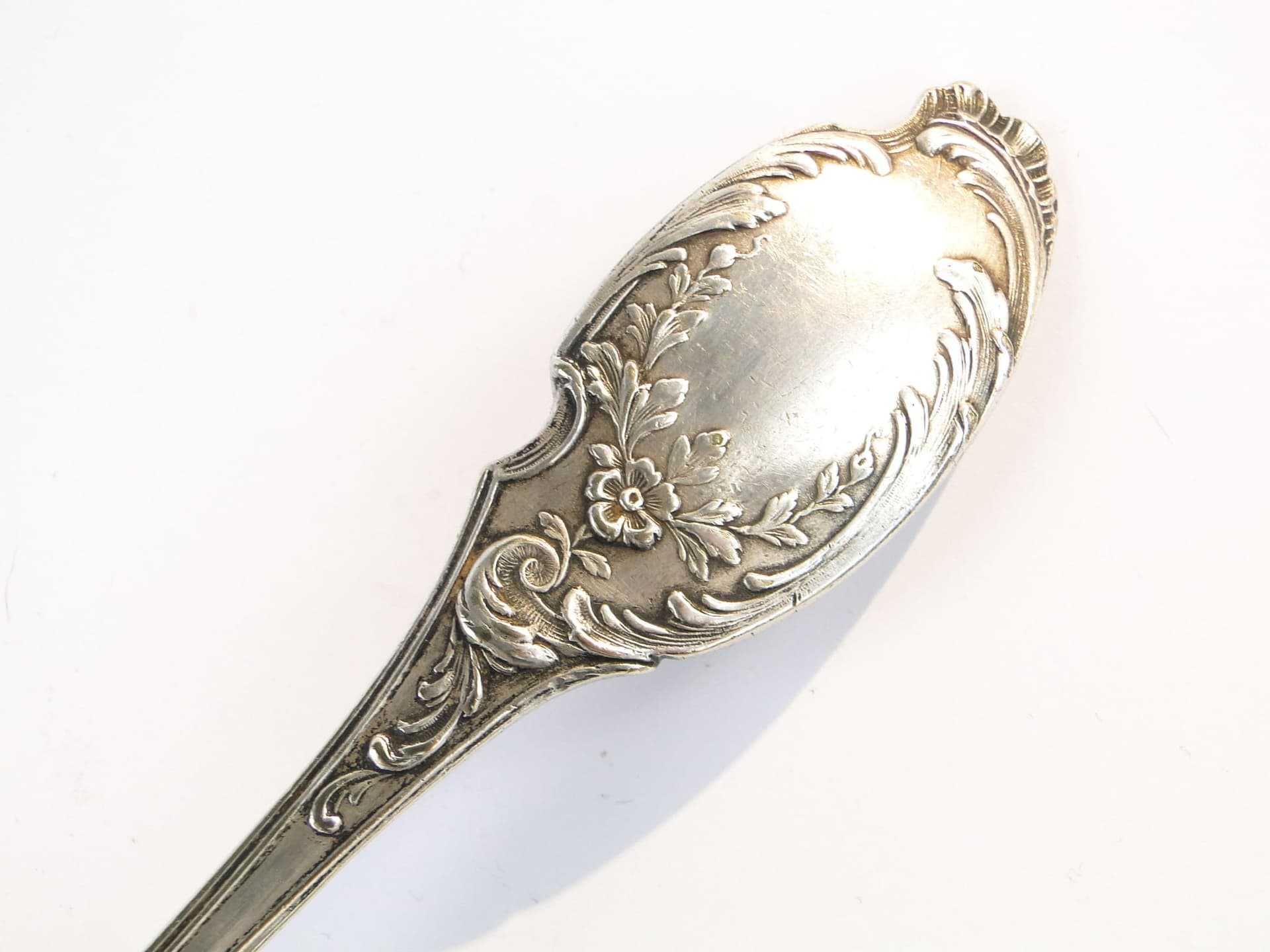 Łyżka wazowa, srebro, mosiądz, Bracia Henneberg, Polska, lata 20. - 196193