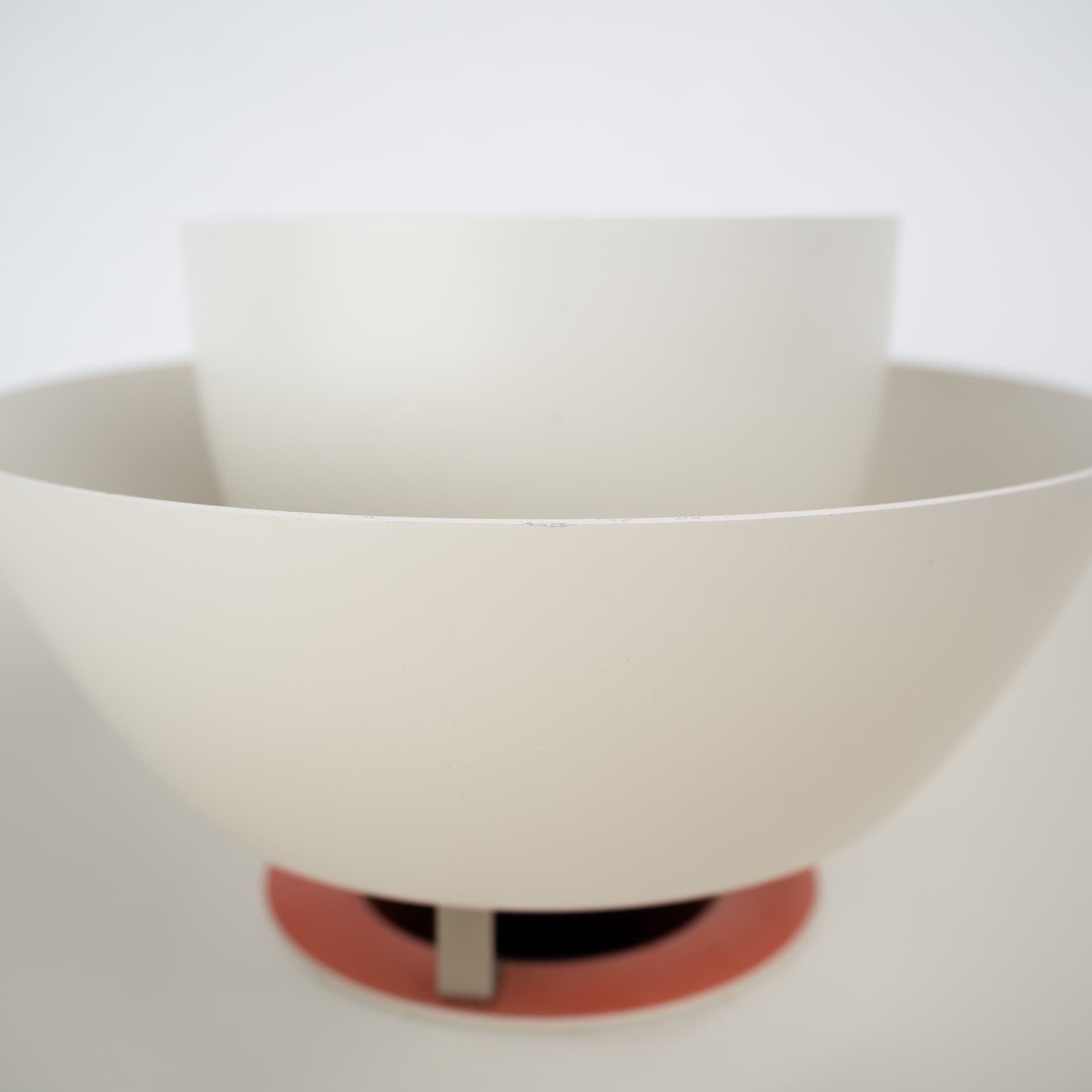 Para lamp wiszących PH 4/3, metal biały, proj. P. Henningsen, Louis Poulsen, Dania, lata 60. - 196261