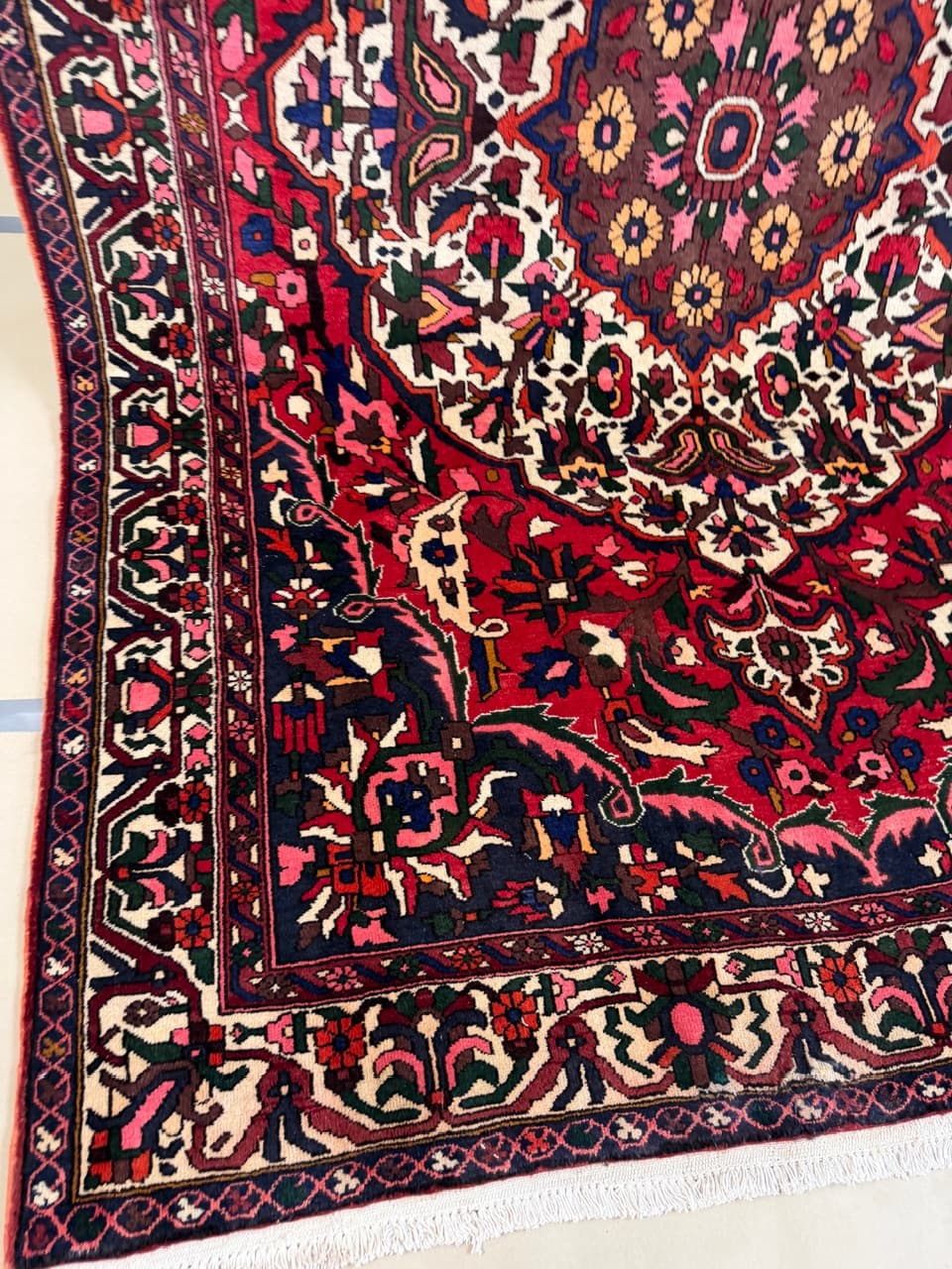 Dywan Bahtiari Hamadan 320x210 cm, multikolor, wełna, Iran - 196277