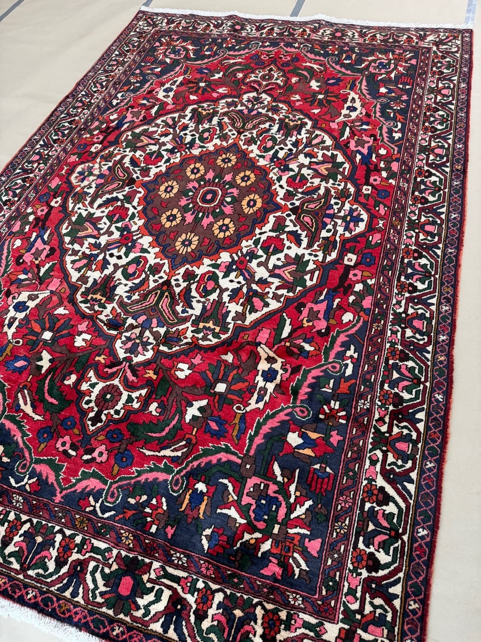 Dywan Bahtiari Hamadan 320x210 cm, multikolor, wełna, Iran - 196272