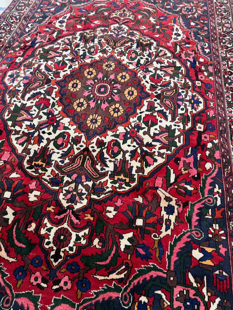 Dywan Bahtiari Hamadan 320x210 cm, multikolor, wełna, Iran - 196279