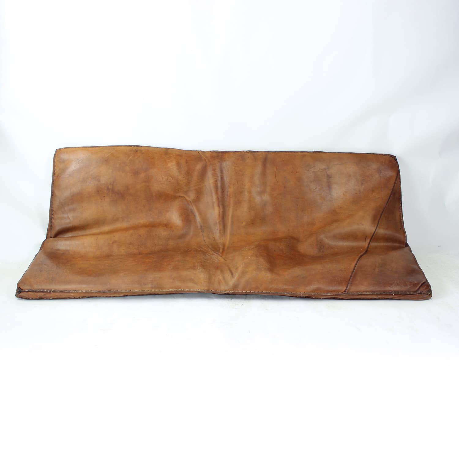 Gym mat, brown natural leather, Czechoslovakia, 1930s. - 196461