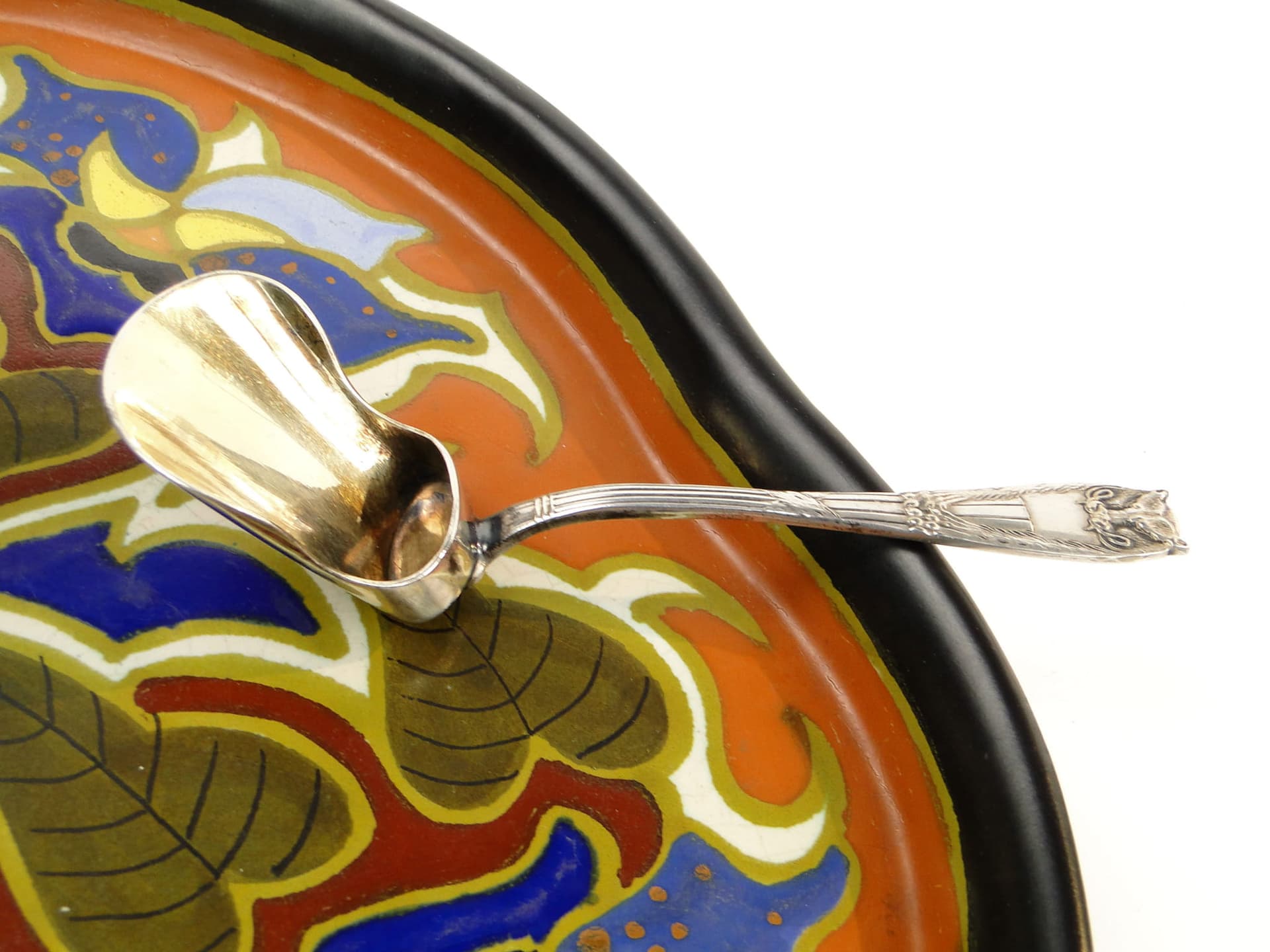 Sugar spoon Egipski, silver-plated brass, Fraget, Poland, early 20th c. - 196549