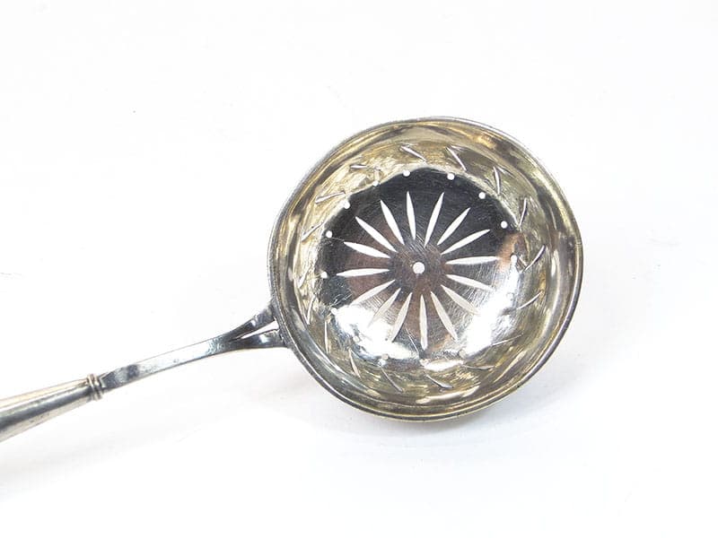 Pickle Spoon, silver, wood, Sweden, 19th c. - 196602