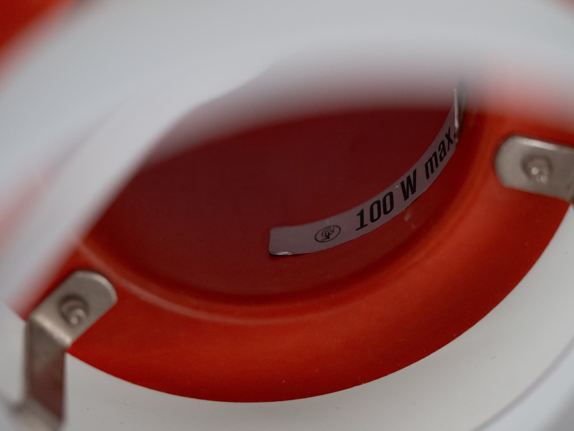 Lampa wisząca PH 4/3, biały, aluminium, proj. P. Henningsen, Louis Poulsen, Dania, lata 90. - 196683