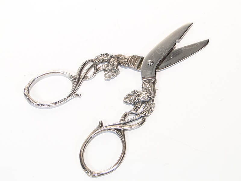 Grape scissors, silver, steel, Denmark, 1960s. - 196741