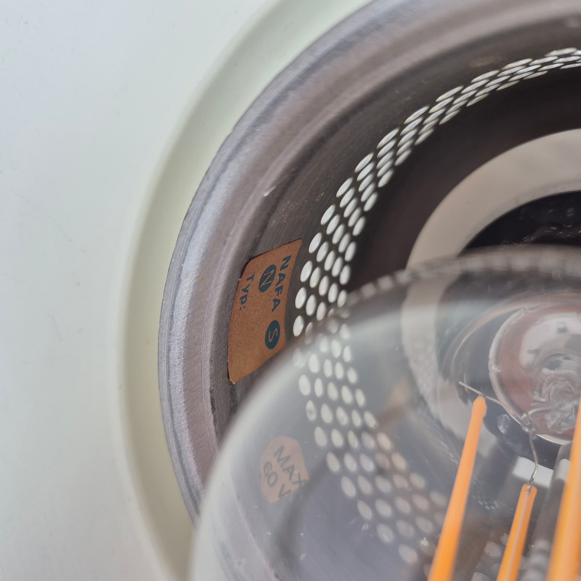 Lampa wisząca, złoty mosiądz, Norwegia, lata 60. - 196783