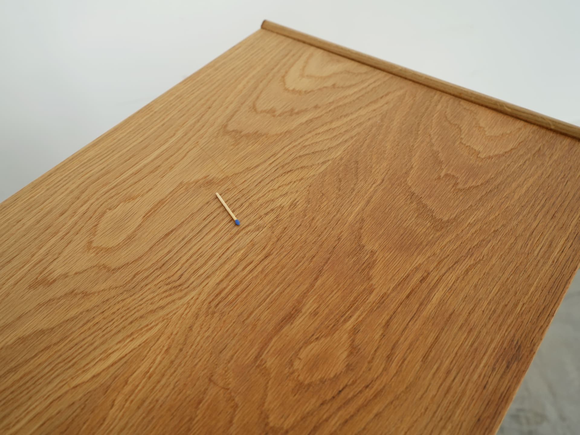 Cabinet, yellow ash, Lyby Møbler, Denmark, 1970s. - 76453