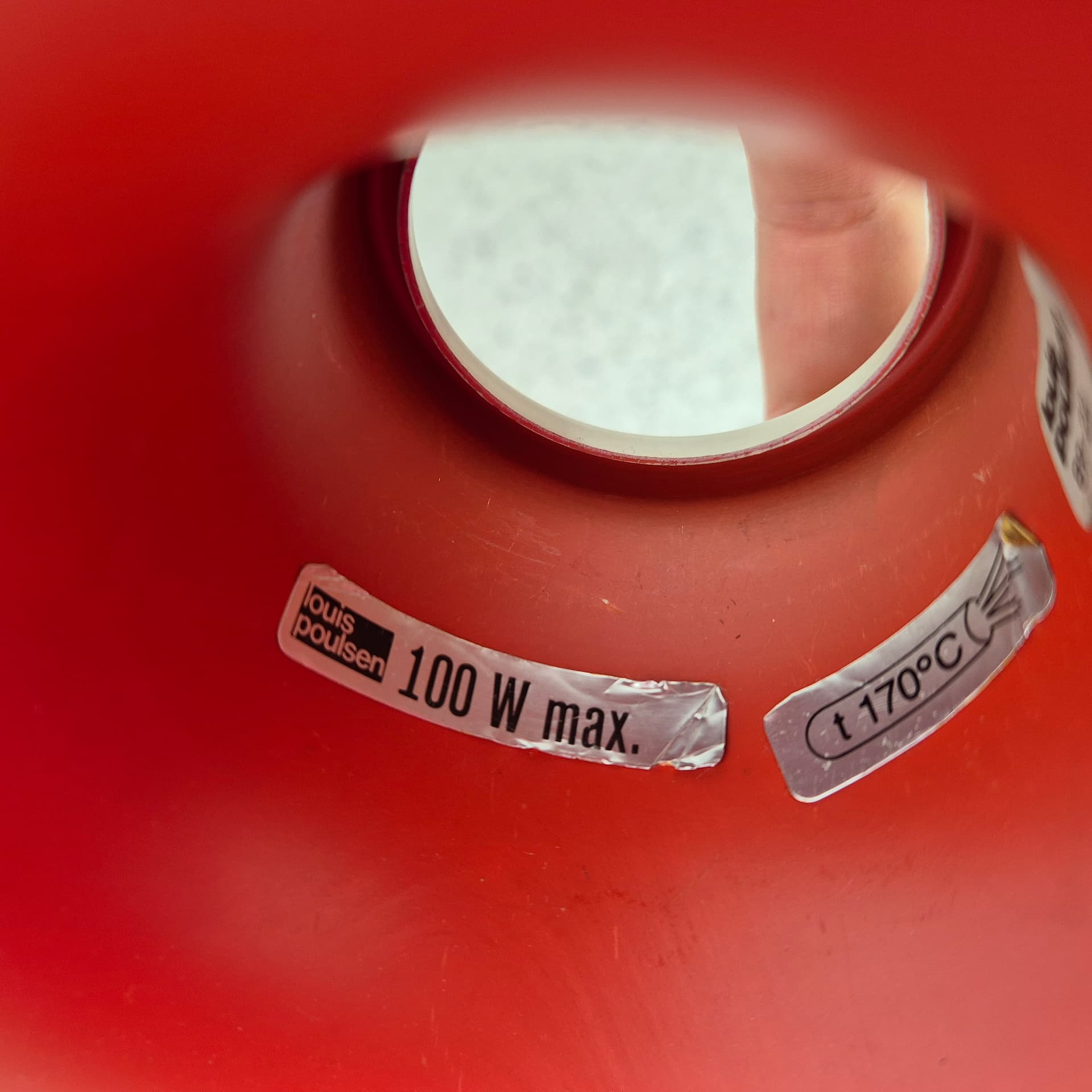 Lampa wisząca PH 5, metal szary, proj. P. Henningsen, Louis Poulsen, Dania, lata 80. - 196988