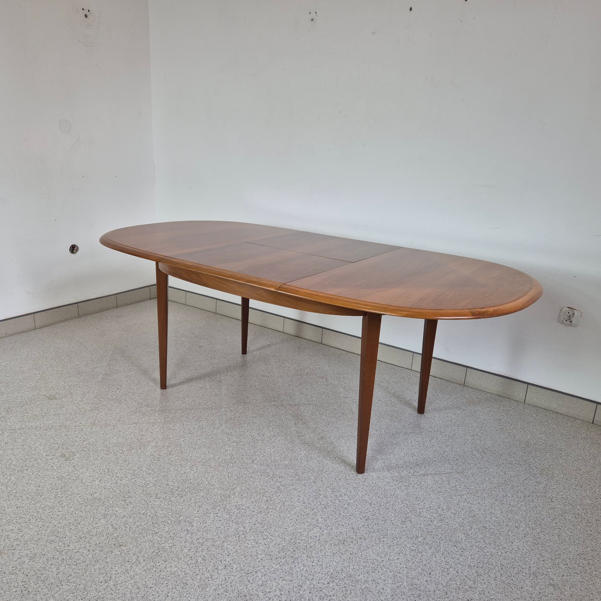 Stół rozkładany, orzech brązowy, Kondor, Niemcy, lata 80. - 197109