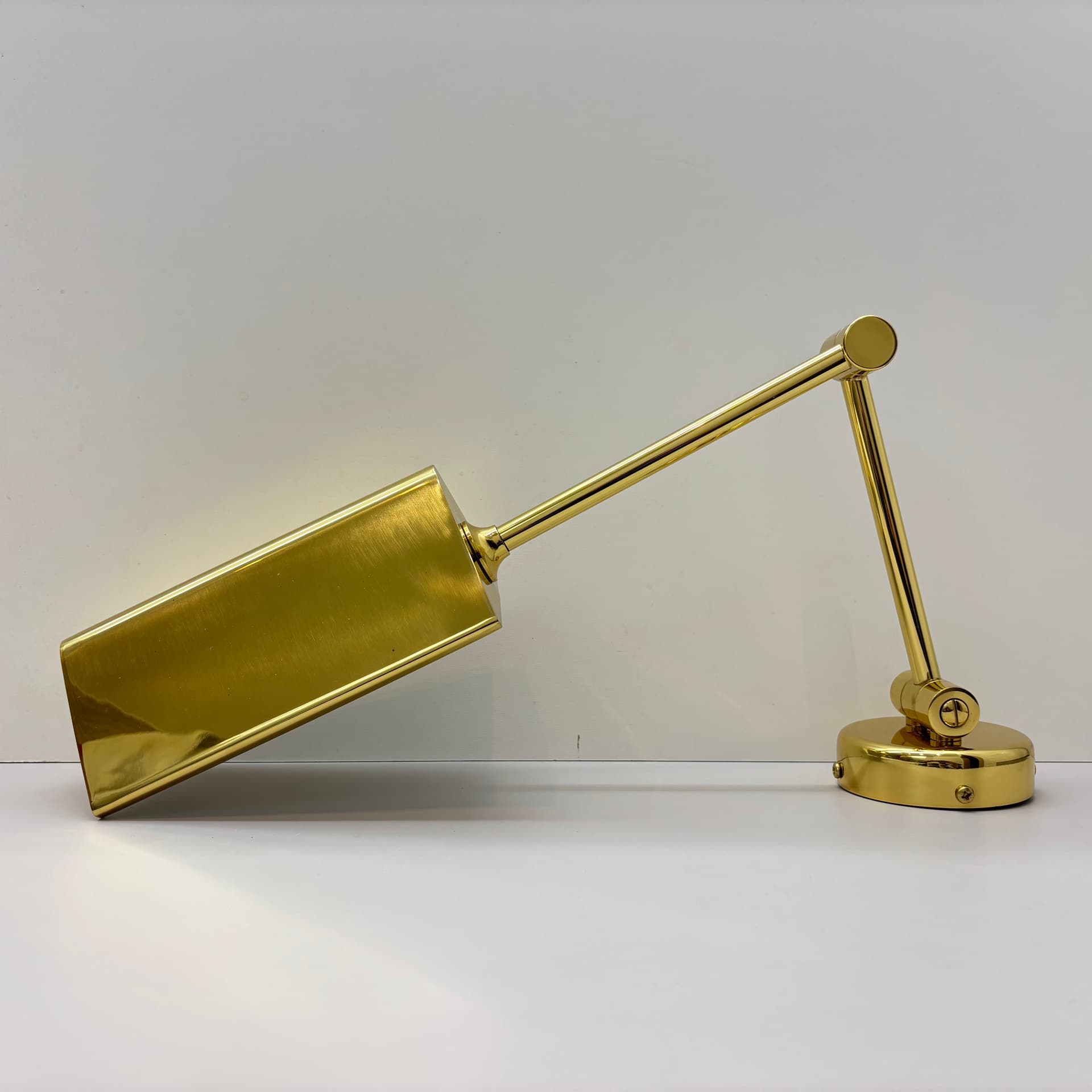 Kinkiet, złoty, mosiądz, Niemcy, lata 70. - 197282