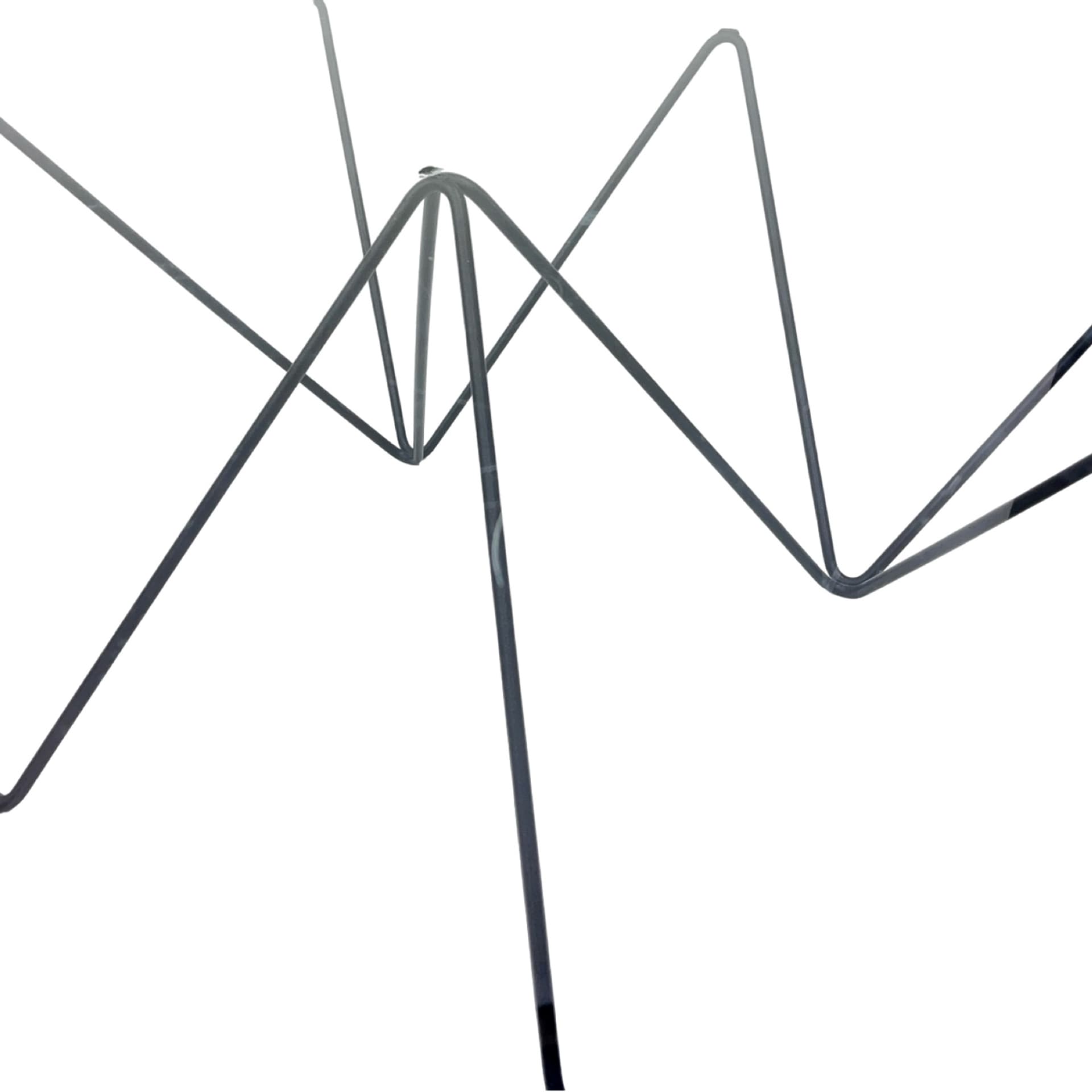 Stolik kawowy Alanda, metal czarny, szkło przezroczyste, proj. P. Piva, Włochy, lata 80. - 197456