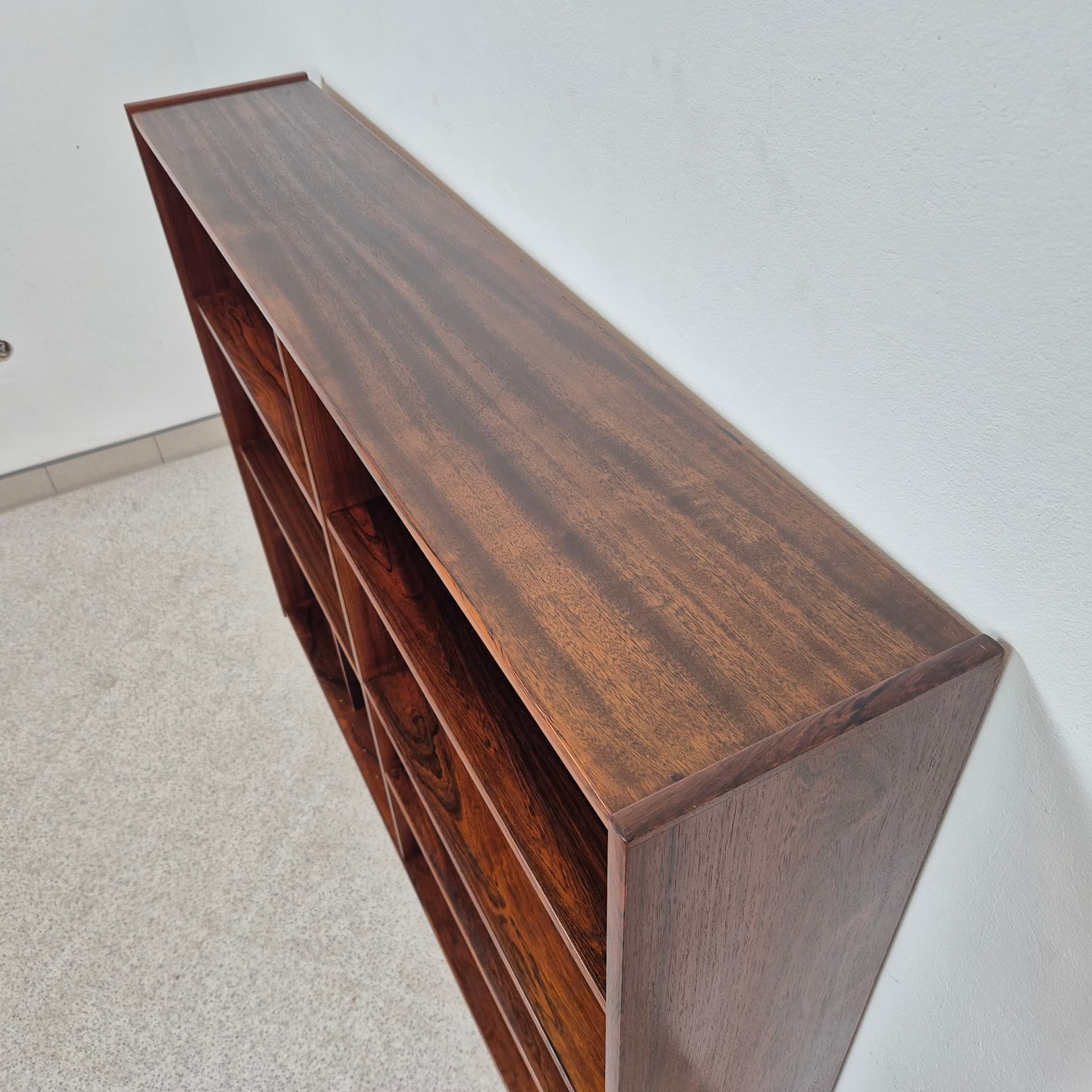 Regał na książki, palisander ciemnobrązowy, Brouer Møbelfabrik, Dania, lata 60. - 197480