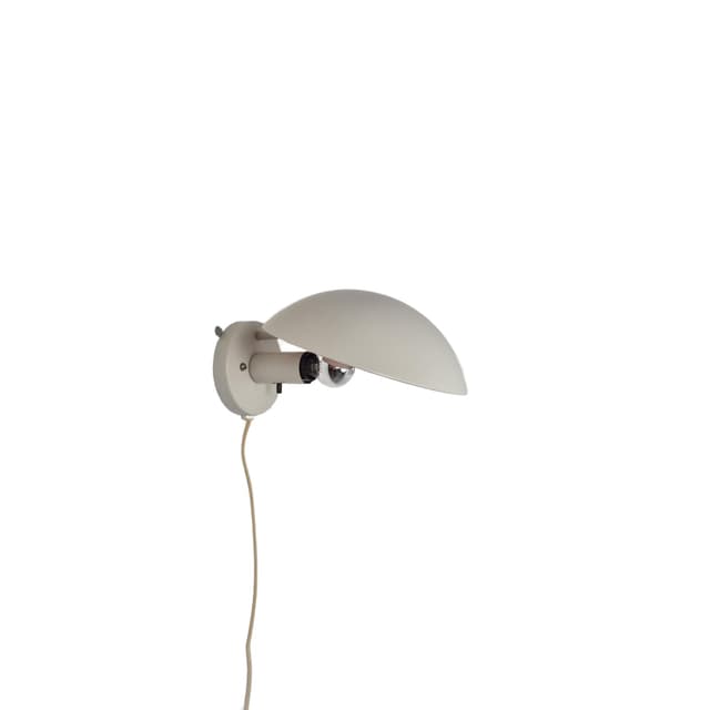 Kinkiet PH Hat, metal ivory white, proj. P. Henningsen, Louis Poulsen, Dania, lata 70. - WYMIARY