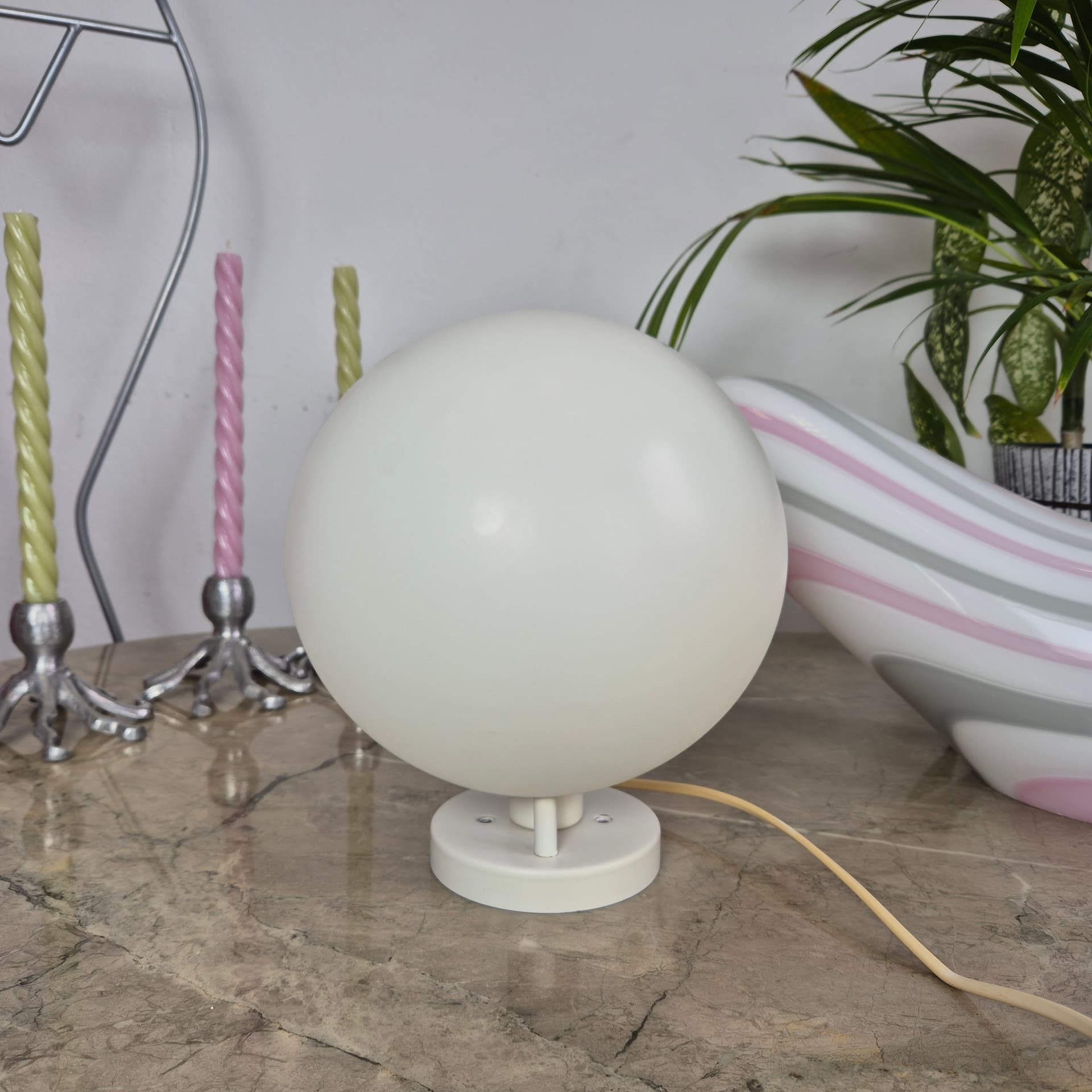 Kinkiet PH Hat, metal ivory white, proj. P. Henningsen, Louis Poulsen, Dania, lata 70. - 197558