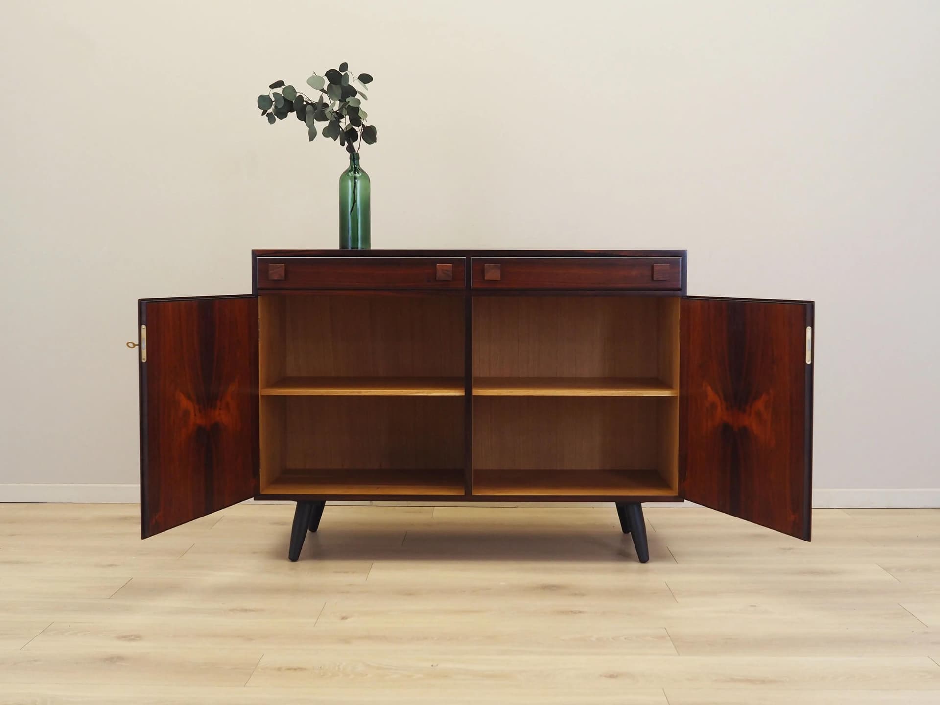 Sideboard, brown rosewood, by O. Bank Larsen, Denmark, 1960s - 13826
