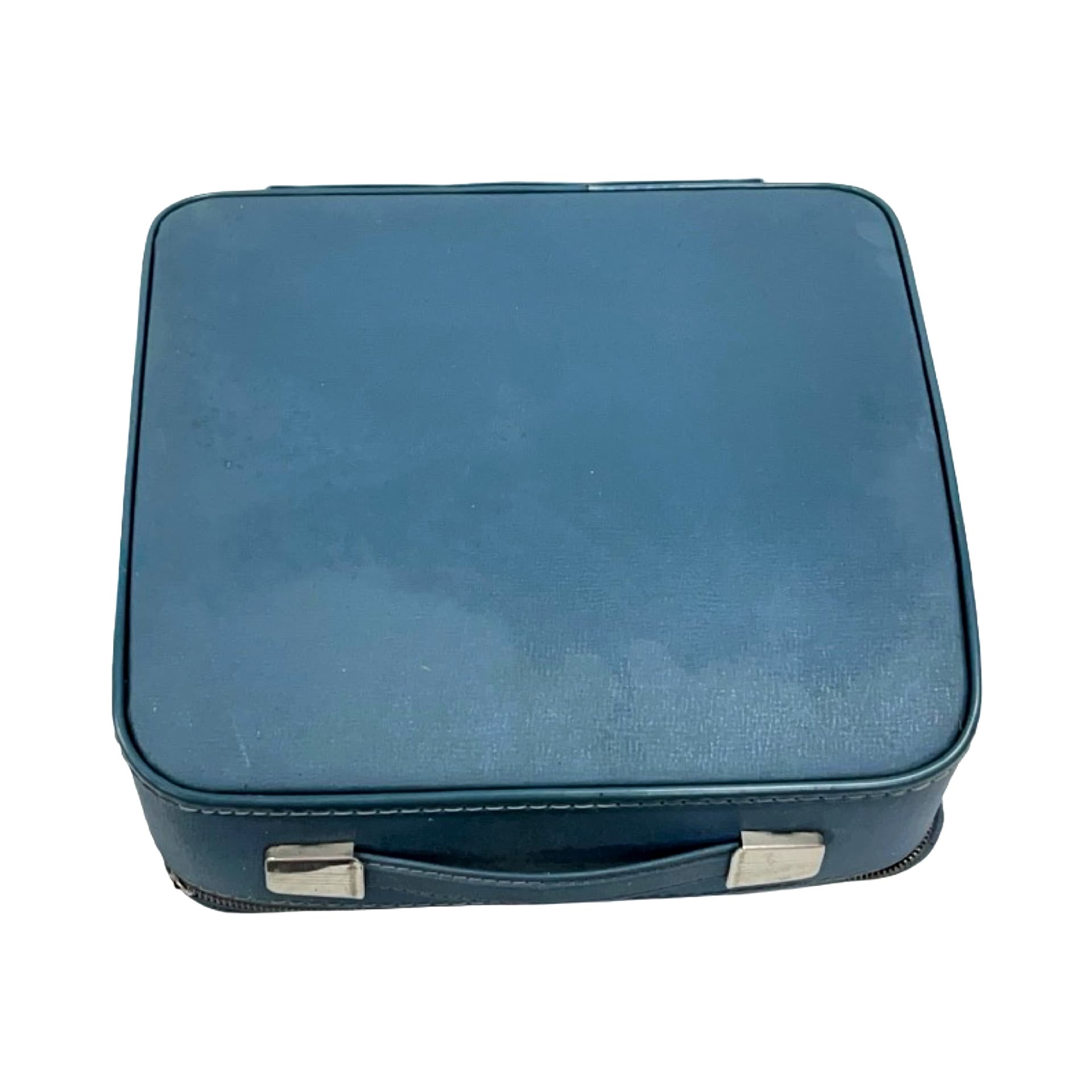 Maszyna do pisania De Luxe, niebieski, plastik, Brother, Japonia, lata 70. - 197622