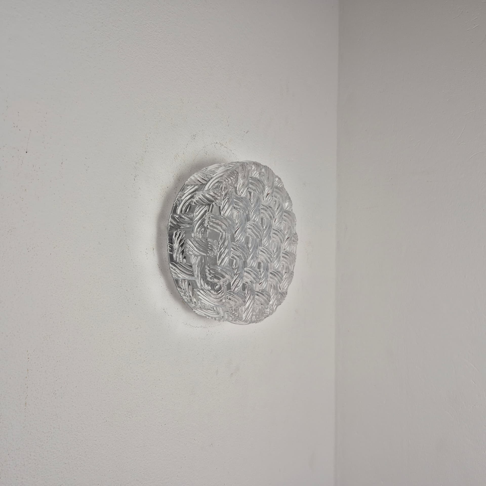 Para plafonów transparentnych, szkło, Niemcy, lata 60. - 197911