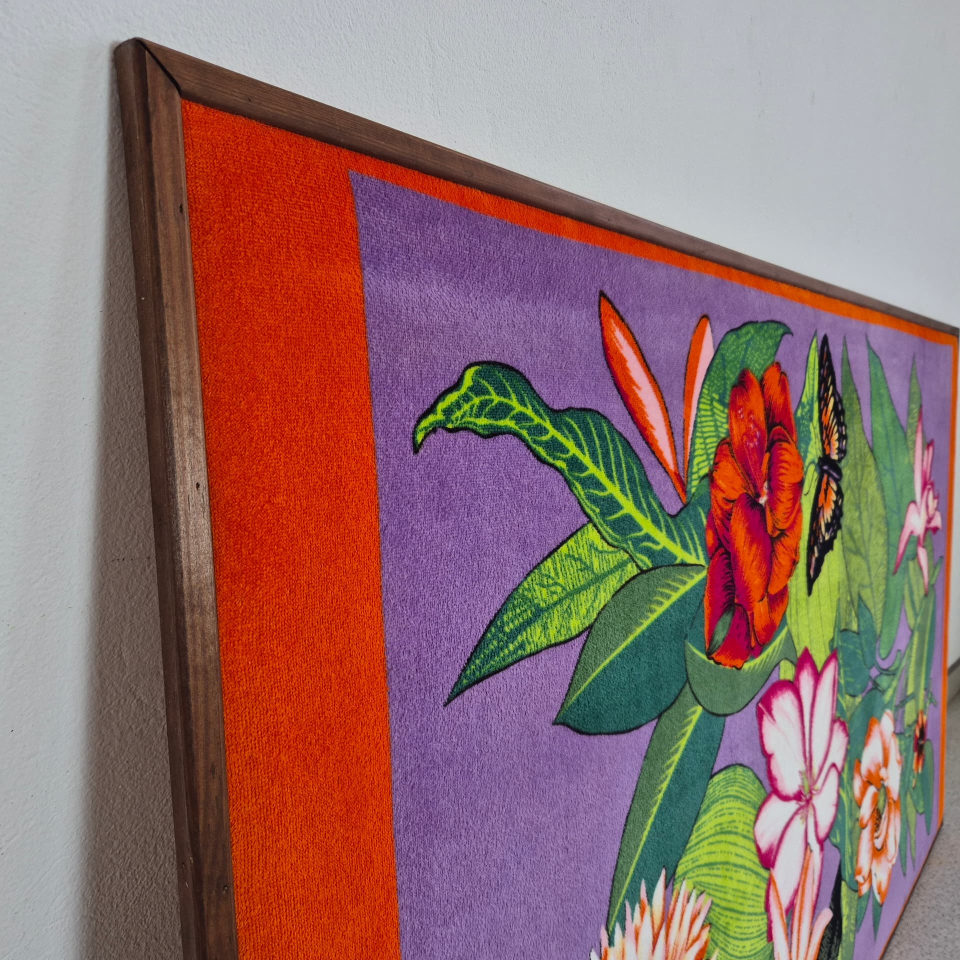 Wezgłowie, multikolor, drewno tekowe, Dania, lata 60. - 197966