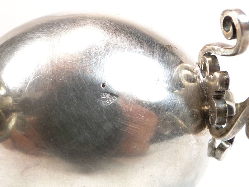 Solniczka renesansowa, srebro srebrny, Francja, XIX wiek - 197986