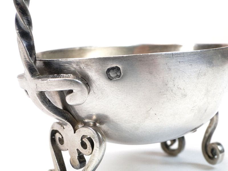 Solniczka renesansowa, srebro srebrny, Francja, XIX wiek - 197985